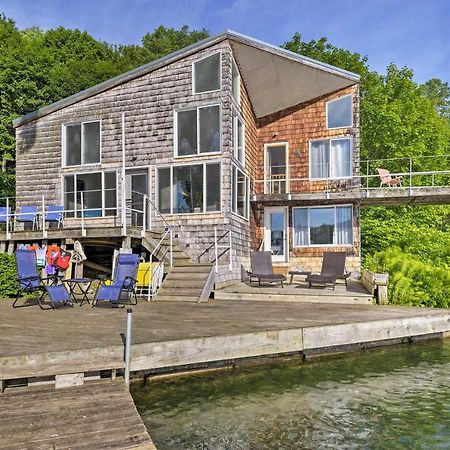 Waterfront Deruyter Home With Private Dock! New Woodstock Extérieur photo