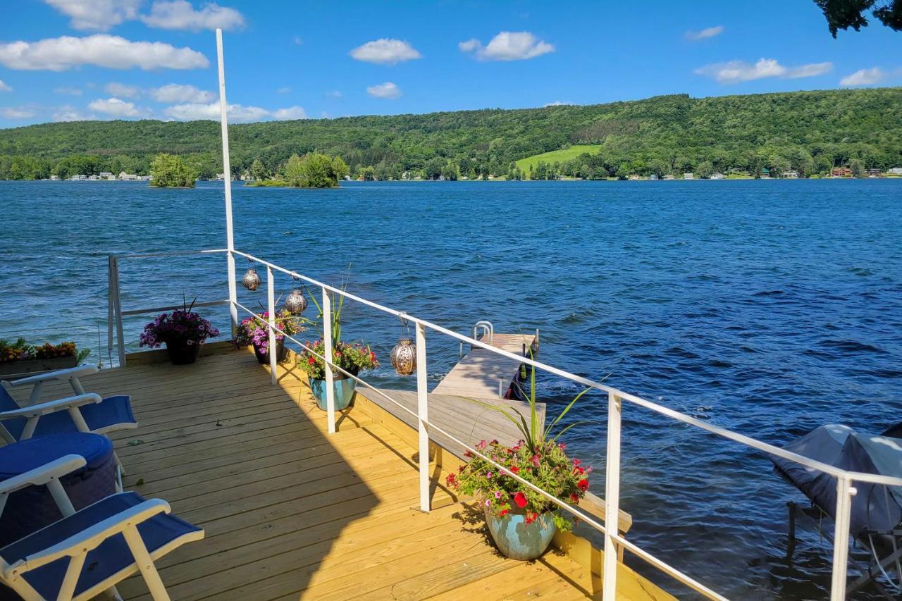 Waterfront Deruyter Home With Private Dock! New Woodstock Extérieur photo