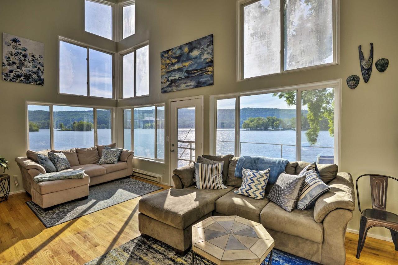 Waterfront Deruyter Home With Private Dock! New Woodstock Extérieur photo
