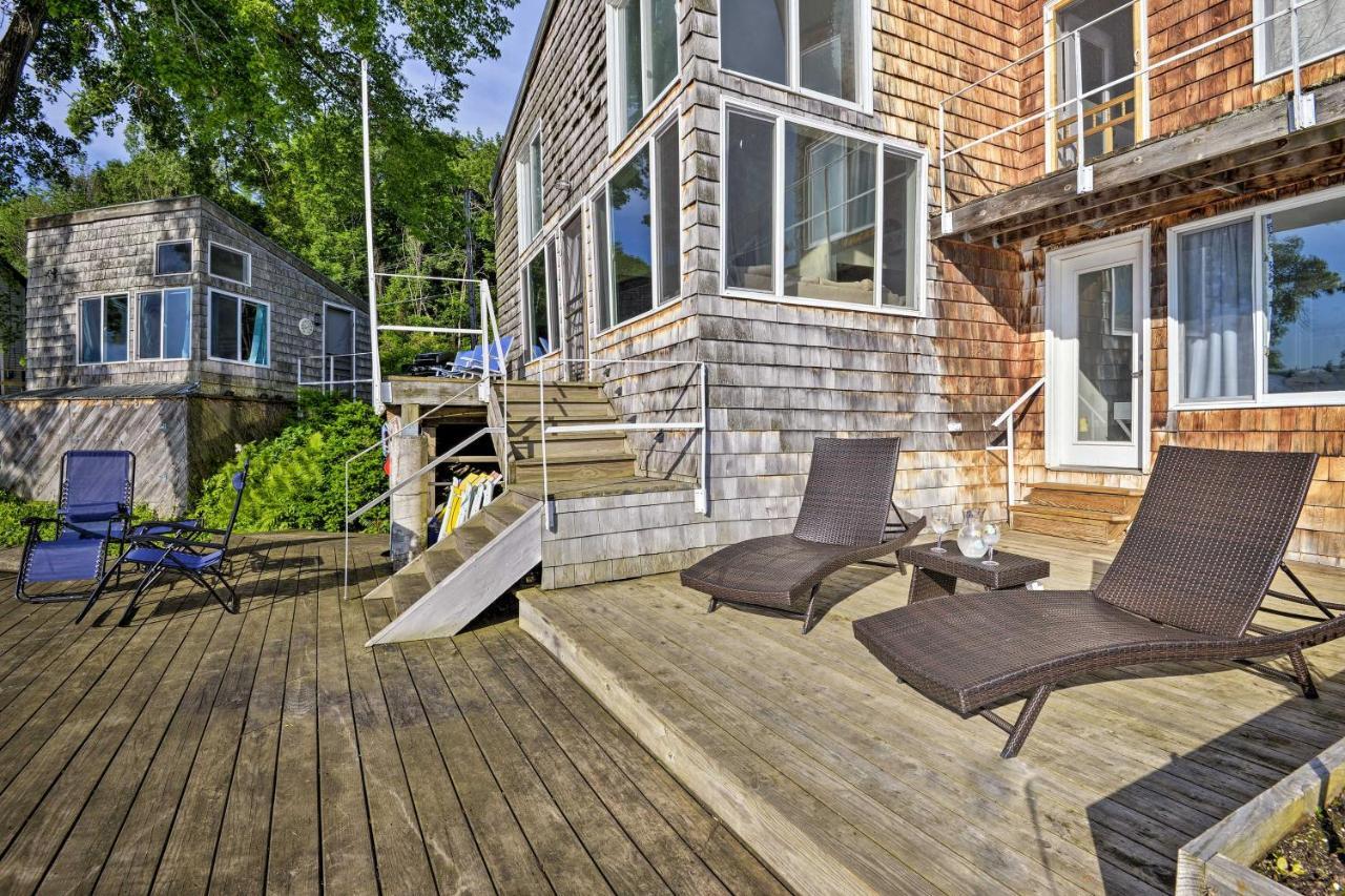 Waterfront Deruyter Home With Private Dock! New Woodstock Extérieur photo
